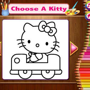 Kitty Cat Coloring Book